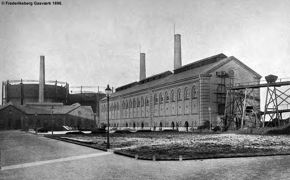Frederiksberg Gasværk 1896