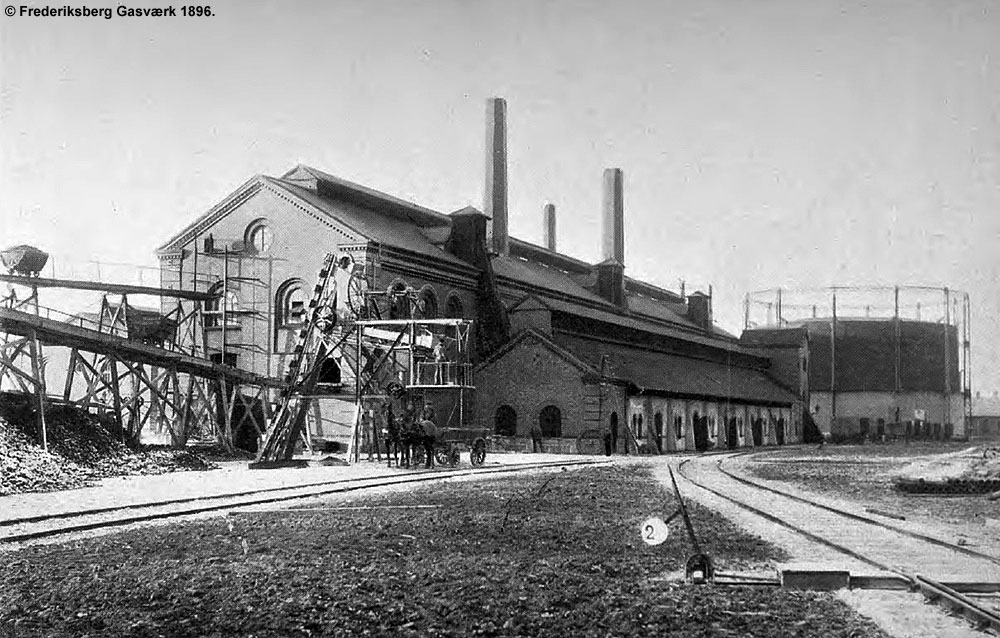 Frederiksberg Gasværk 1896