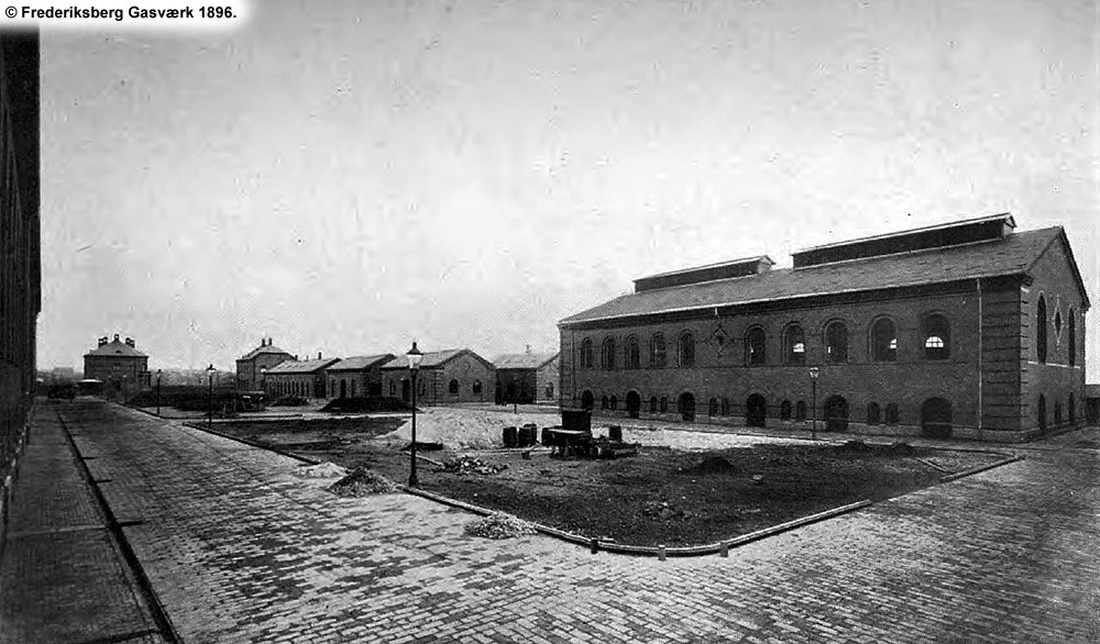 Frederiksberg Gasværk 1896