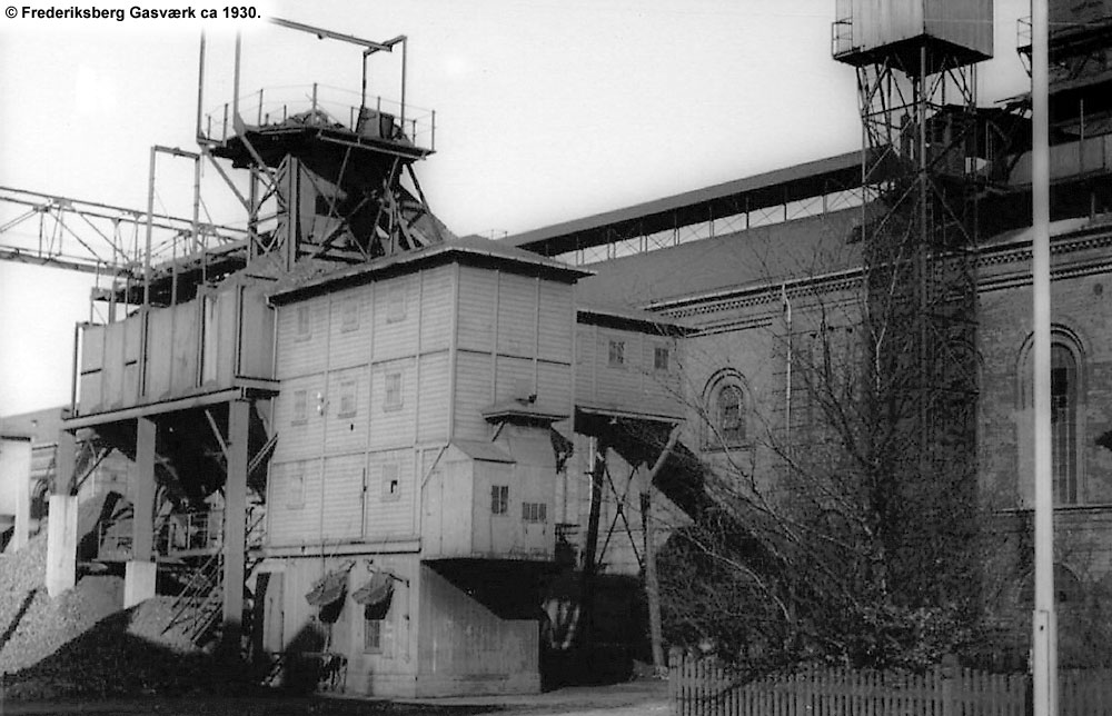 Frederiksberg Gasværk ca 1930
