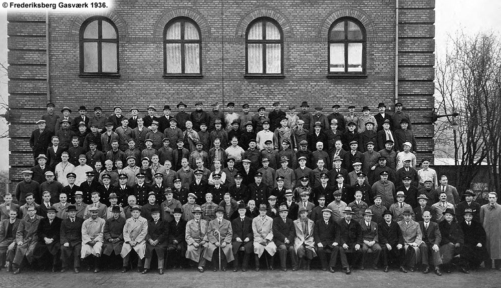 Frederiksberg Gasværk 1936