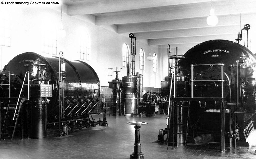 Frederiksberg Gasværk ca 1936