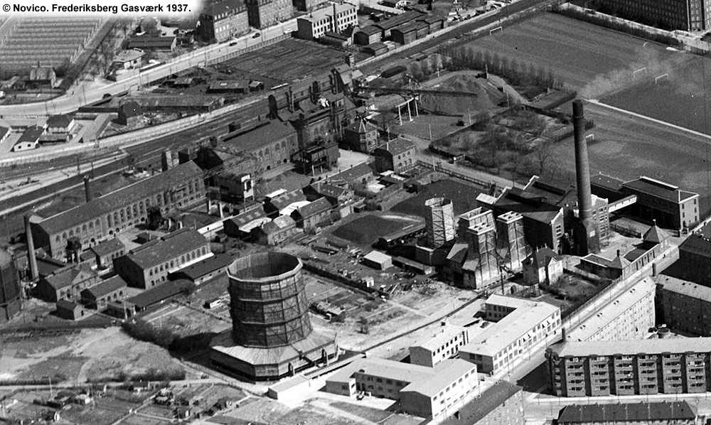 Frederiksberg Gasværk 1937